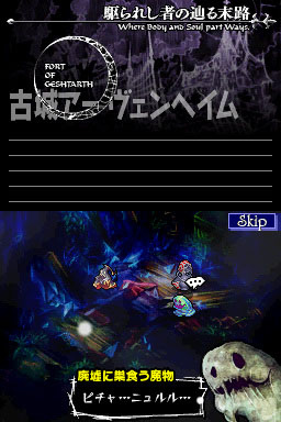 Pantallazo de Knights in the Nightmare para Nintendo DS