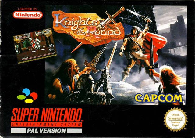 Caratula de Knights of the Round (Europa) para Super Nintendo