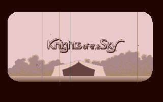 Pantallazo de Knights of the Sky para Atari ST