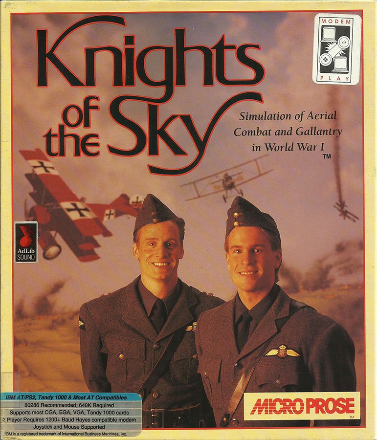 Caratula de Knights of the Sky para PC