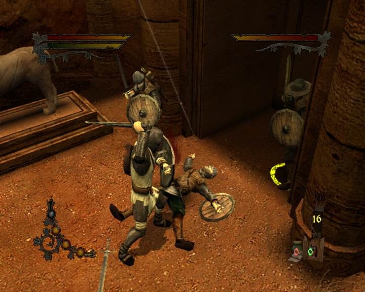 Pantallazo de Knights of the Temple para PlayStation 2