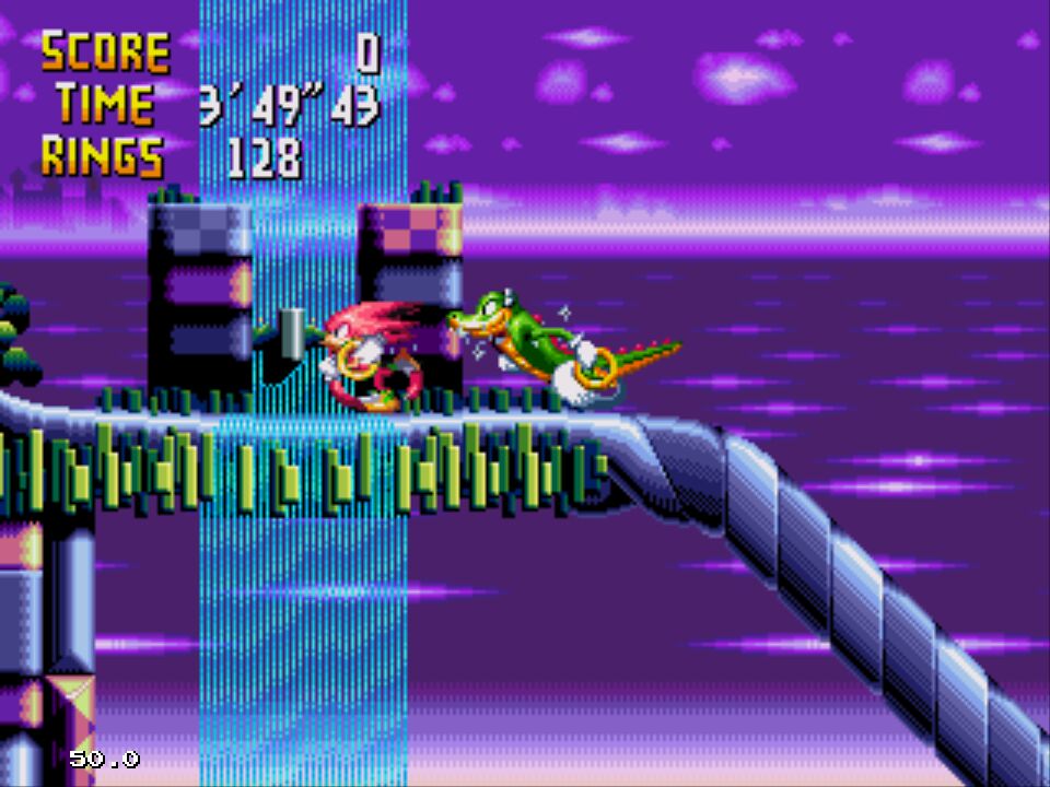 Pantallazo de Knuckles Chaotix para Sega 32x