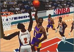 Pantallazo de Kobe Bryant in NBA Courtside para Nintendo 64