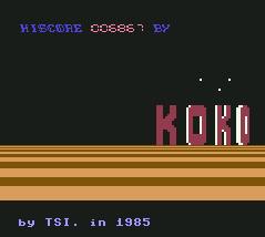 Pantallazo de Koko para Commodore 64