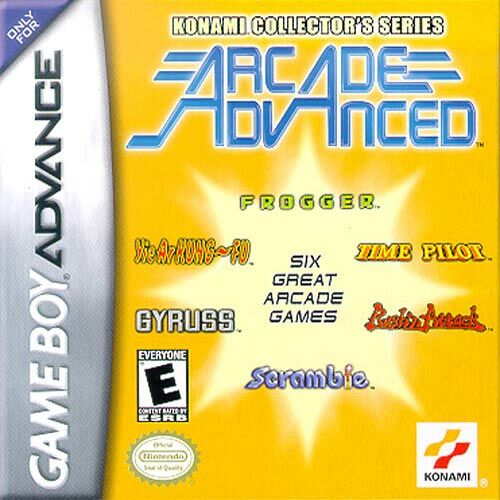 Caratula de Konami Collector's Series: Arcade Advanced para Game Boy Advance