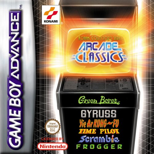Caratula de Konami Collectors Series - Arcade Classics para Game Boy Advance