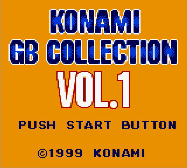 Pantallazo de Konami GB Collection Volume 1 para Game Boy Color