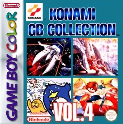 Caratula de Konami GB Collection Volume 4 para Game Boy Color