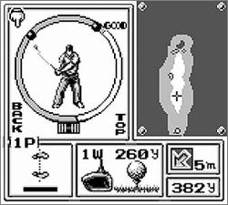 Pantallazo de Konami Golf para Game Boy