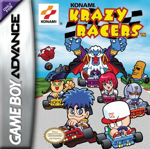 Caratula de Konami Krazy Racers para Game Boy Advance