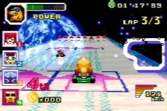 Pantallazo de Konami Krazy Racers para Game Boy Advance