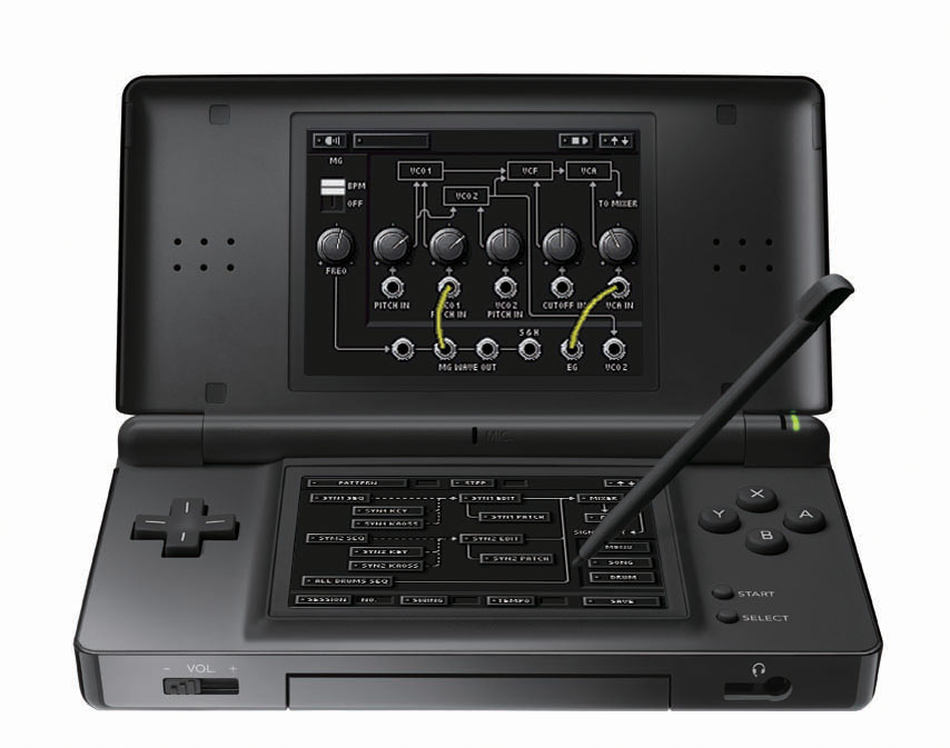 Pantallazo de Korg DS-10 Synthesizer para Nintendo DS