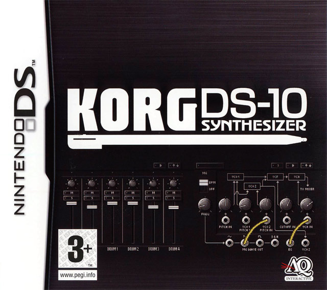 Caratula de Korg DS-10 Synthesizer para Nintendo DS