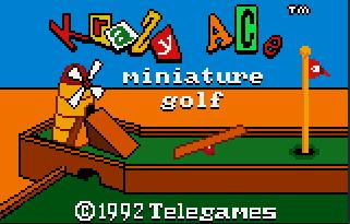 Pantallazo de Krazy Ace Miniature Golf para Atari Lynx