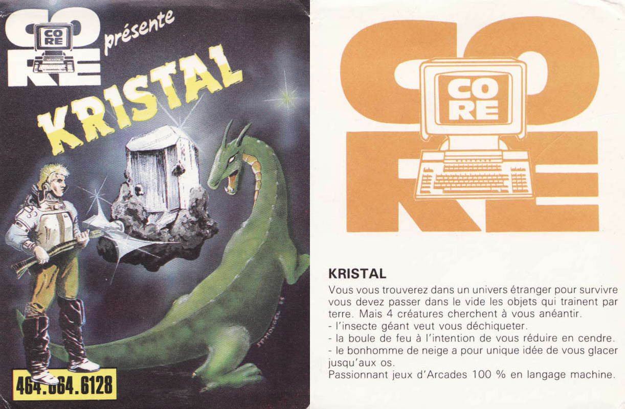 Caratula de Kristal para Amstrad CPC