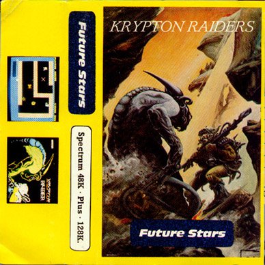 Caratula de Krypton Raiders para Spectrum