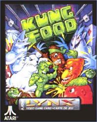 Caratula de Kung Food para Atari Lynx