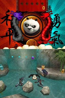 Pantallazo de Kung Fu Panda: Guerreros Legendarios para Nintendo DS