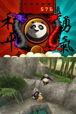 Pantallazo de Kung Fu Panda: Guerreros Legendarios para Nintendo DS