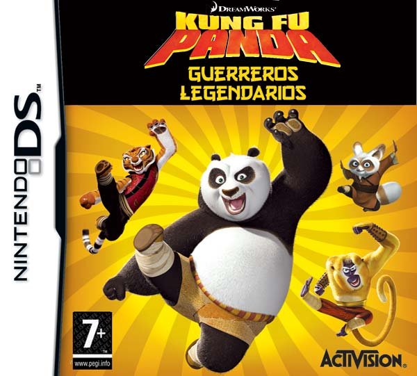 Caratula de Kung Fu Panda: Guerreros Legendarios para Nintendo DS