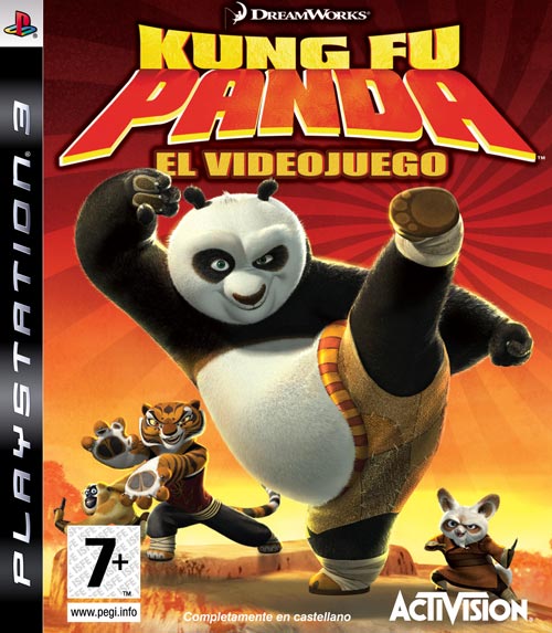 Caratula de Kung Fu Panda para PlayStation 3