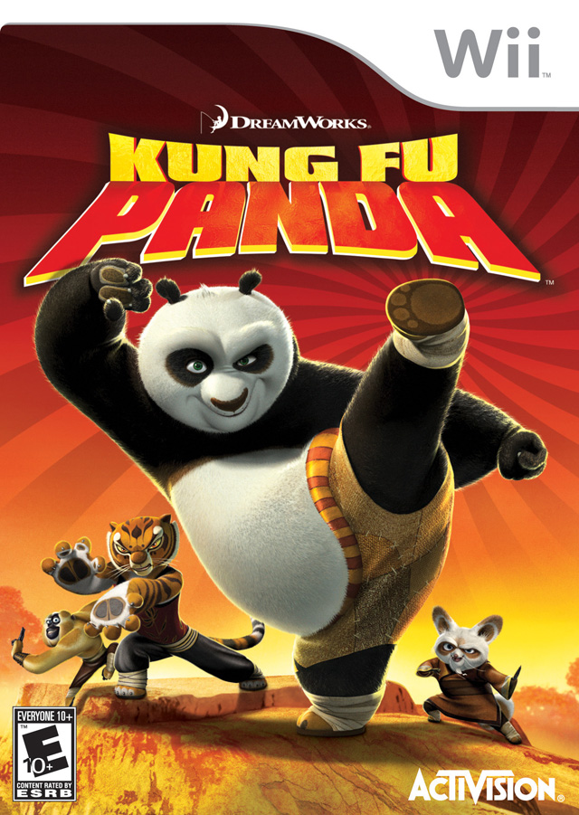 Caratula de Kung Fu Panda para Wii