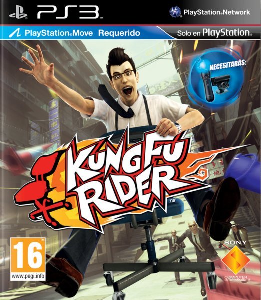 Caratula de Kung Fu Rider para PlayStation 3