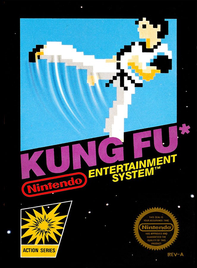 Caratula de Kung Fu para Nintendo (NES)