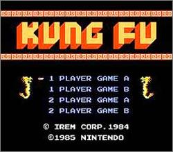 Pantallazo de Kung Fu para Nintendo (NES)