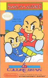Caratula de Kung-Fu Heroes para Nintendo (NES)