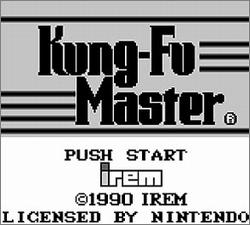 Pantallazo de Kung-Fu Master para Game Boy