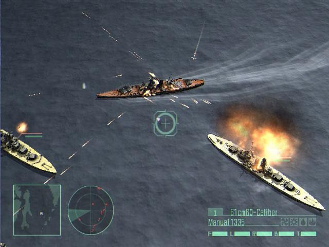 Pantallazo de Kurogane no Houkou 2: Warship Commander (Japonés) para PlayStation 2