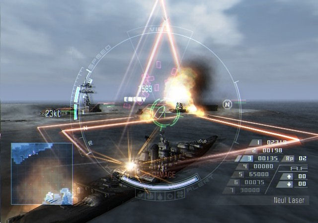 Pantallazo de Kurogane no Houkou 2: Warship Gunner (Japonés) para PlayStation 2