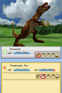 Pantallazo de Kyôryû Ôja Ketteisen Kyôryû Grandprix (Japonés) para Nintendo DS