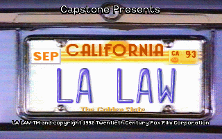 Pantallazo de L.A. Law: The Computer Game para PC