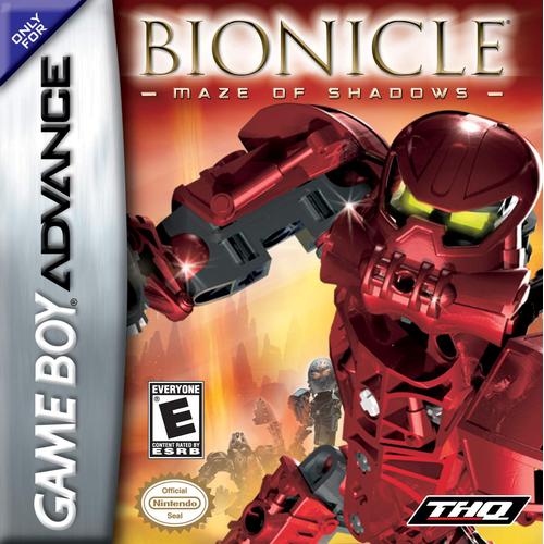Caratula de LEGO Bionicle: Maze of Shadows para Game Boy Advance