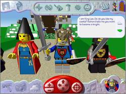 Pantallazo de LEGO Creator: Knights' Kingdom para PC
