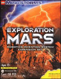 Caratula de LEGO MindStorms: Exploration Mars -- Robotics Invention System Expansion Set para PC