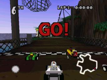 Pantallazo de LEGO Racers para PlayStation