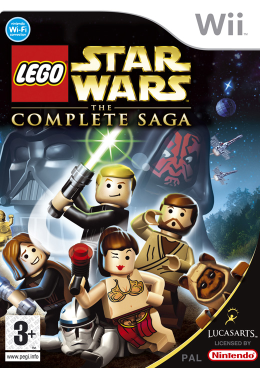 Caratula de LEGO Star Wars: The Complete Saga para Wii