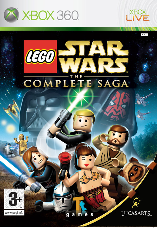 Caratula de LEGO Star Wars: The Complete Saga para Xbox 360
