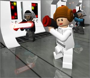Pantallazo de LEGO Star Wars II: The Original Trilogy para GameCube