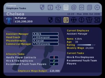 Pantallazo de LMA Manager 2001 para PlayStation