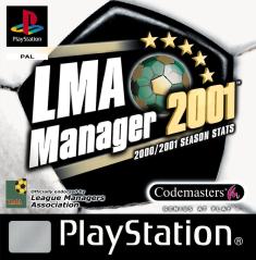 Caratula de LMA Manager 2001 para PlayStation