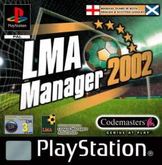 Caratula de LMA Manager 2002 para PlayStation