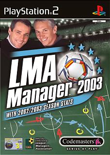 Caratula de LMA Manager 2003 para PlayStation 2