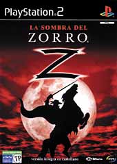Caratula de La Sombra del Zorro para PlayStation 2