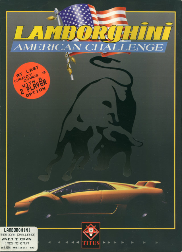 Caratula de Lamborghini American Challenge para Amiga