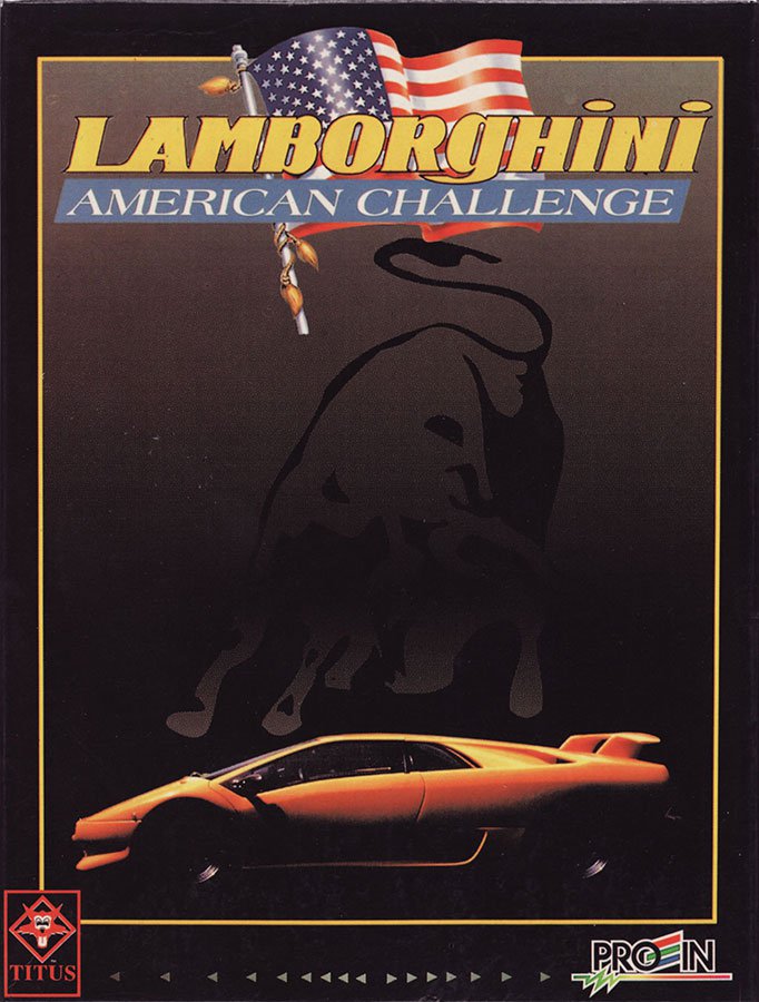 Caratula de Lamborghini American Challenge para PC