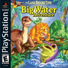 Caratula de Land Before Time: Big Water Adventure, The para PlayStation